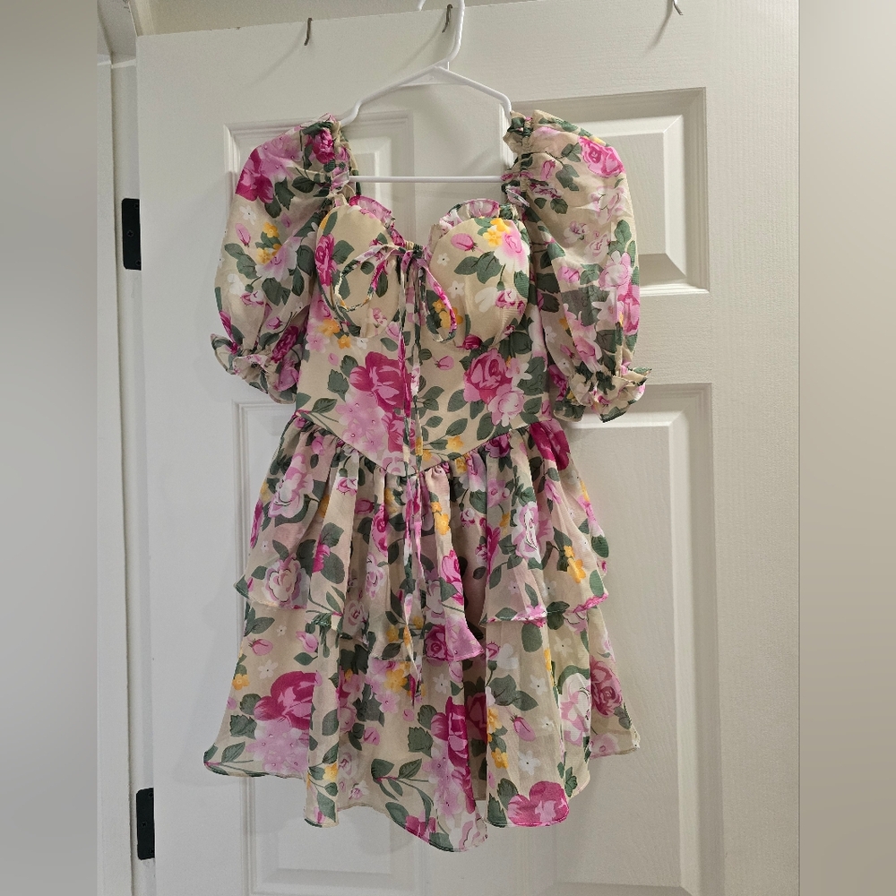 Floral Mini Dress